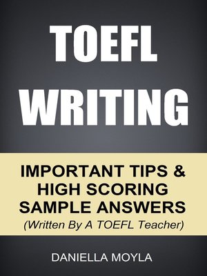 cover image of TOEFL Writing